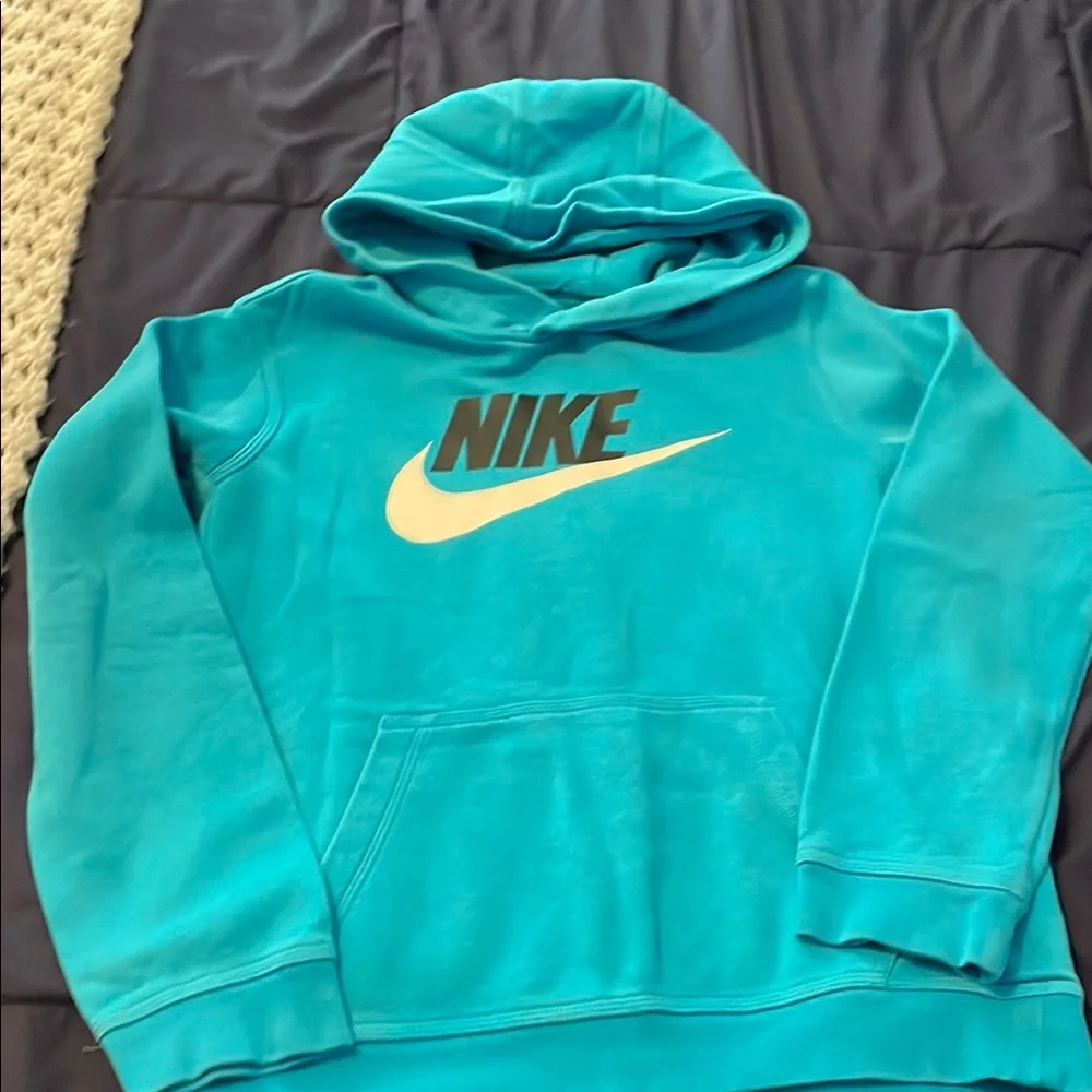 Nike Kids Sweatshirts in Mint, Lime, and Teal - Picture 2 of 12